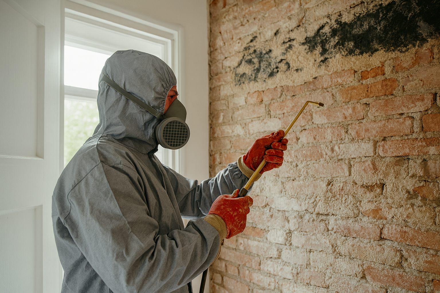 Damp-spray-wall-treatment